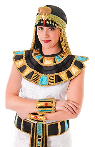 Bristol Novelty Ägypter-Halskragen BA1060 Ägyptisches Kragen, Gold, Einheitsgröße von Bristol Novelty