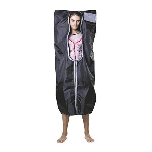 Bristol Novelty AF099 Horror Body Bag, Herren, schwarz/rot/weiß, Einheitsgröße Bristol Novelty AF099 Horror Body Bag, Herren, schwarz/rot/weiß, Einheitsgröße von Bristol Novelty