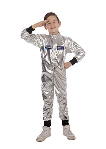 Bristol Novelty CC480 Astronaut Kostüm, Silber, 4-6 Jahre von Bristol Novelty