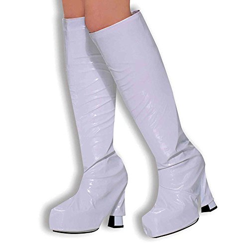 Bristol Novelty Gogo-Stiefelüberzieher, weiß BA309 Decken für die Stiefel, One Size von Bristol Novelty