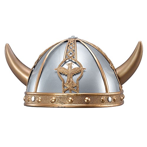 Bristol Novelty BH390 Wikingerhelm, für Jungen, mehrfarbig, Einheitsgröße Halloween von Bristol Novelty