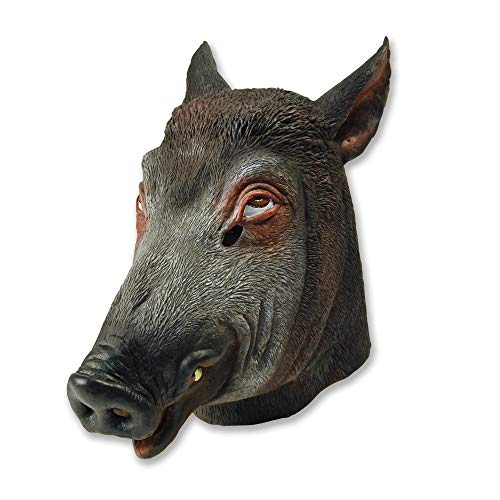 Bristol Novelty BM313 Wildschwein Maske, Mehrfarbig, Einheitsgröße von Bristol Novelty