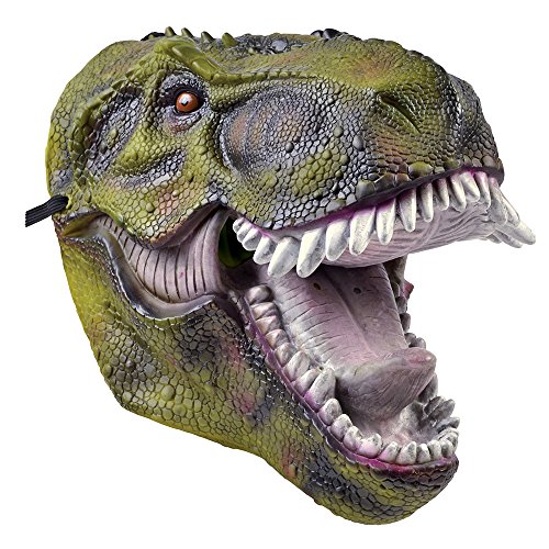 Bristol Novelty BM506 Dinosaurier-Maske, PVC, unisex, Einheitsgröße Halloween von Bristol Novelty