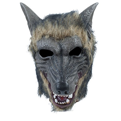 Bristol Novelty BM539 Wolf Maske, Braun von Bristol Novelty