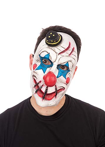 Bristol Novelty BM578 Maske, Unisex Erwachsene, Weiß, Blau, Rot von Bristol Novelty