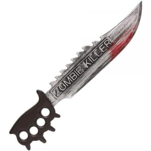 Bristol Novelty CA0016 Zombiejäger-Messer, Kostümzubehör Halloween von Bristol Novelty