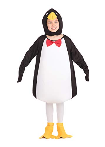 Bristol Novelty CC655 Pinguin Kostüm, Unisex-Kinder, Mehrfarbig, 8-10 Jahre von Bristol Novelty