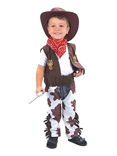 Bristol Novelty Cowboy Kostüm für Kleinkinder, Weiß von Bristol Novelty