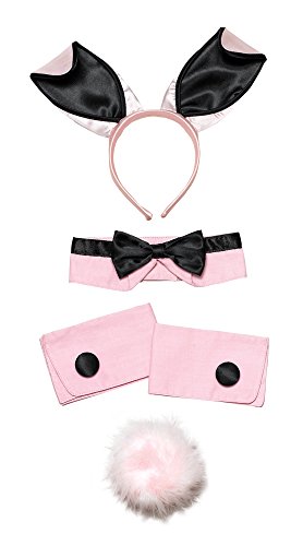 Bristol Novelty DS089 Kaninchen Accessoiren, Rosa/Schwarz von Bristol Novelty