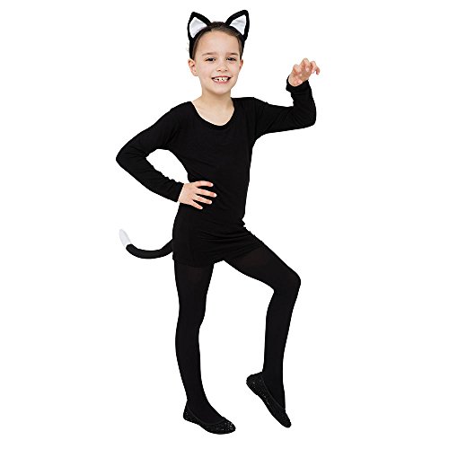 Bristol Novelty DS156 Katze Accessoiren für Kinder, Schwarz, Unisex, Einheitsgröße von Bristol Novelty