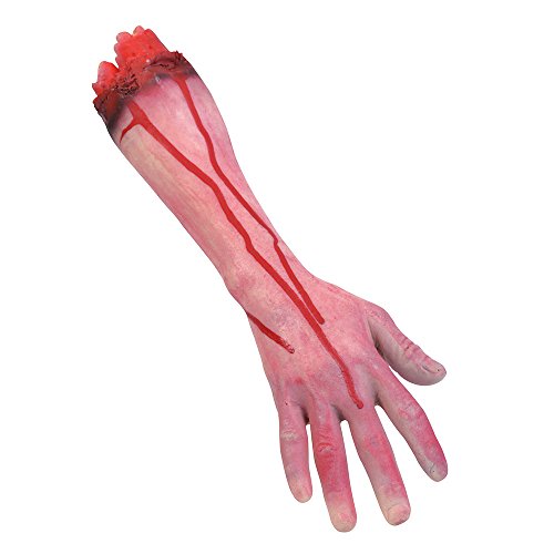 Bristol Novelty GJ249 Amputierter Arm Accessoire, Rot von Bristol Novelty