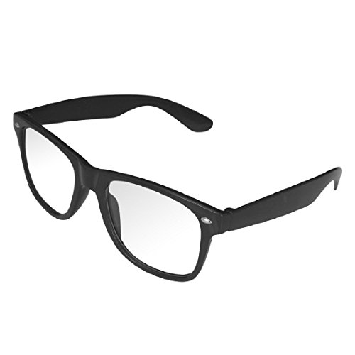 Bristol Novelty Schwarzer Rahmen BA182 Brille, Einfarbig, Einheitsgröße von Bristol Novelty