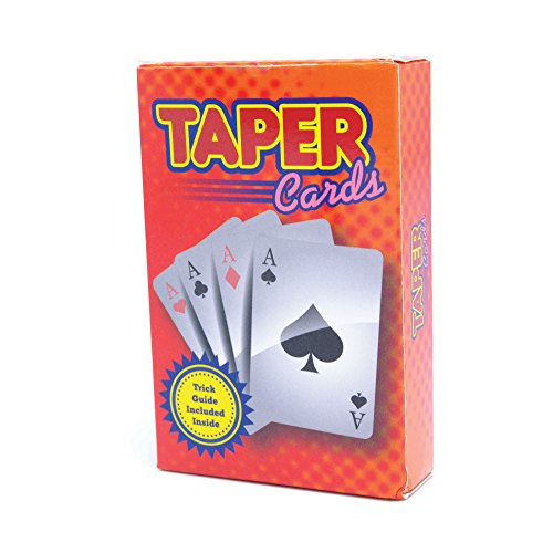 Bristol Novelty Wizard Taper MC071 Zauberer Gefälschte Spielkarten, Bunt, Mehrfarbig, Einheitsgröße von Bristol Novelty