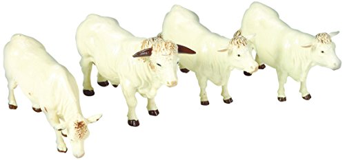 Britains Charolais Rinder Tierfigur, für alle Altersgruppen, Klein, Weiß, Kunststoff, ohne Batterien, Automatisch, TOYS_AND_GAMES, Tier, 1 Spieler, Austausch, Teilen von Britains