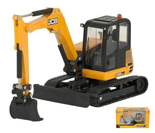 Britains LC43013 JCB 86C-1 MIDI Excavator 1:32 MODELLINO DIE CAST Model kompatibel mit von Britains