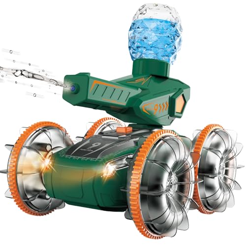 Britik Amphibisches ferngesteuertes Auto-Spielzeug für Kinder 4 5 6 7 8: ferngesteuerte Autos für Jungen im Alter von 8-12 Jahren mit Wasserpistole, ferngesteuertes Boot für Kinder im Alter von 4-8 Britik Amphibisches ferngesteuertes Auto-Spielzeug für Kinder 4 5 6 7 8: ferngesteuerte Autos für Jungen im Alter von 8-12 Jahren mit Wasserpistole, ferngesteuertes Boot für Kinder im Alter von 4-8 von Britik