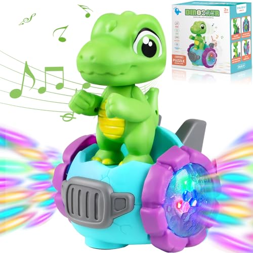 Britik Dinosaurier leuchtende Auto Spielzeug mit Musik von Britik