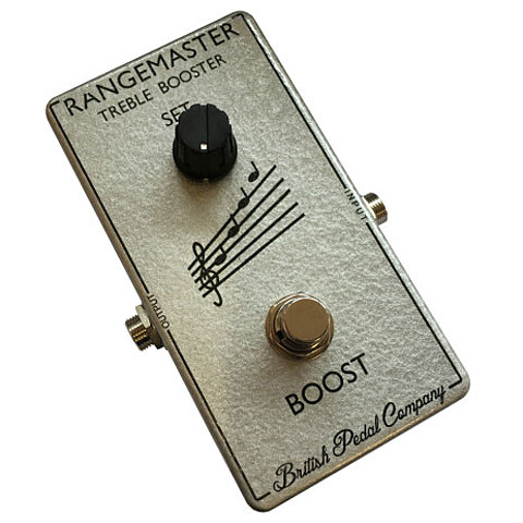 British Pedal Co. Compact Series Dallas Range Master Treble Booster British Pedal Co. Compact Series Dallas Range Master Treble Booster von British Pedal Co.