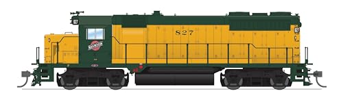 Broadway Limited 8890 EMD GP35, CNW 827, Green & Yellow, Paragon4 Sound/DC/DCC, HO von Broadway Limited