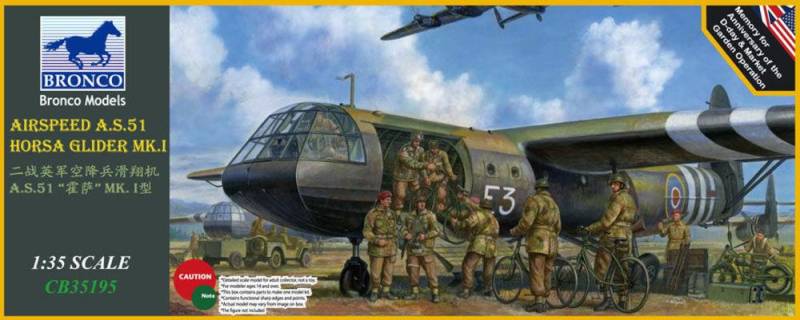 Airspeed A.S.51 Horsa Glider Mk.I. von Bronco Models