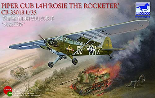 BRONCO CB35018-1/35 Piper Club L4H, Rosie The Rocketer von Bronco Models