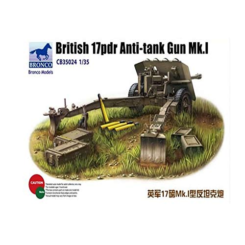 BRONCO CB35024-1/35 British 17-Pounder Anti-Tank Gun Mk.I von Bronco Models