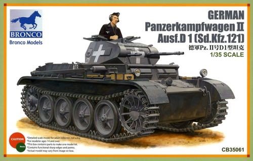 BRONCO CB35061-1/35 Panzerkampfwagen II Ausführung D1 von Bronco Models