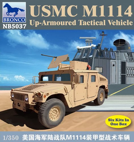 BRONCO NB5037-1/350 USMC M-1114 Modellbausatz von Bronco Models