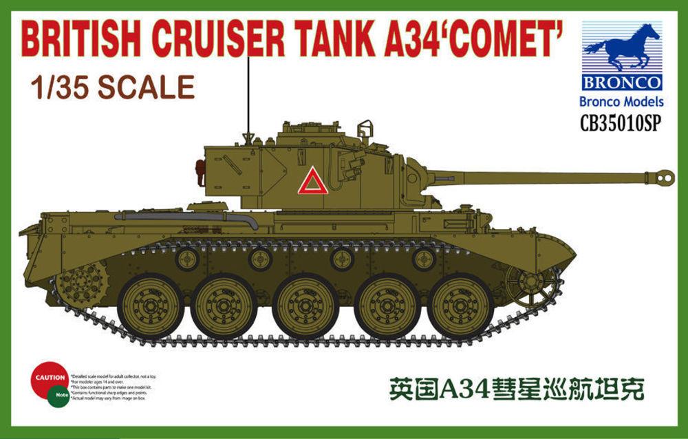 British Cruiser Tank A34 COMET von Bronco Models