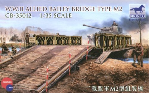 Bronco Models CB35012 - Modellbausatz WWII Allied Bailey Bridge Type M2 von Bronco Models