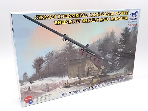 Bronco Models CB35048 - Modellbausatz German Rheinmetall Rakete Rheinbote and launcher von Bronco Models