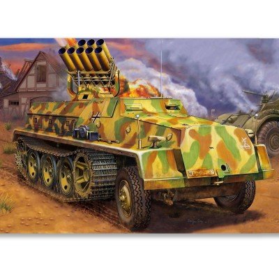 Bronco Models CB35070 - Modellbausatz 15 cm Panzerwerfer 42, Zehnling auf SWS von Bronco Models