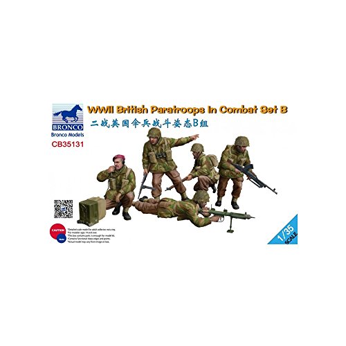 Bronco Models CB35131 - Modellbausatz WWII British Paratroops in Combat Set B von Bronco Models