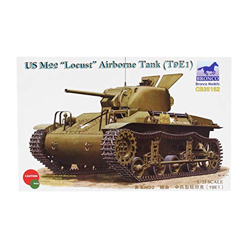 Bronco Models CB35162 - Modellbausatz US M22 Locust Airborne Tank, T9E1 von Bronco Models