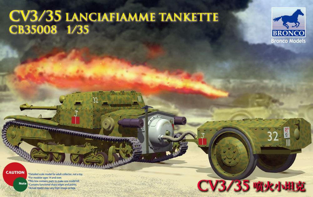 CV L3/35 Lanciafiamme Tankette von Bronco Models