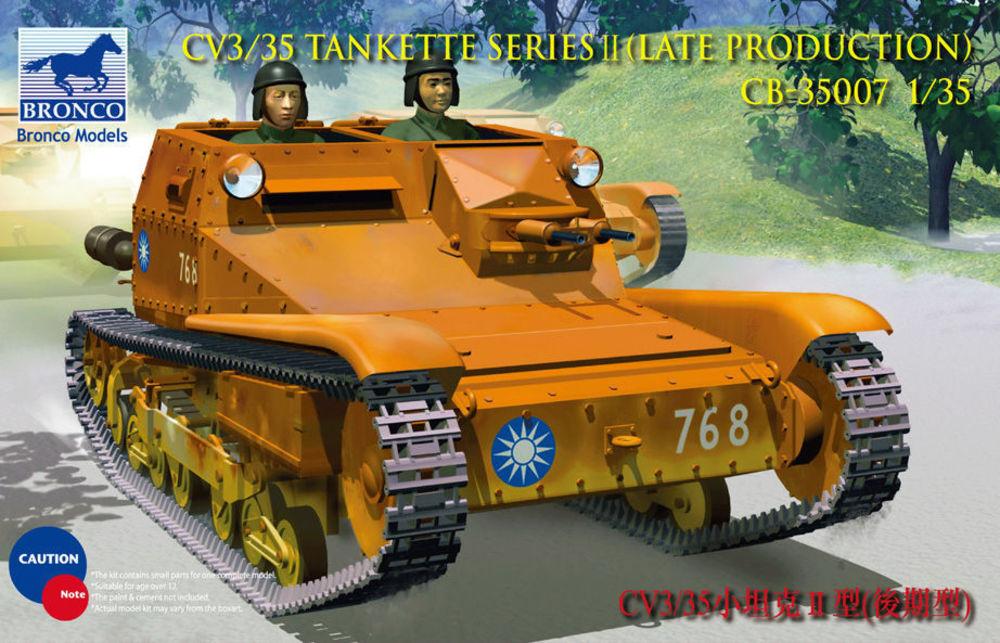 CV L3/35 Tankette Serie II von Bronco Models