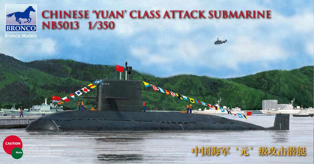 Chinese Yuan class Attack Submarine von Bronco Models