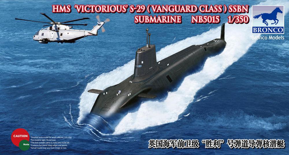 HMS-29 Victorius SSBN Submarine von Bronco Models