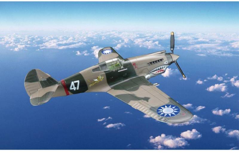 P40C Tomahawk Flying Tiger AVG von Bronco Models