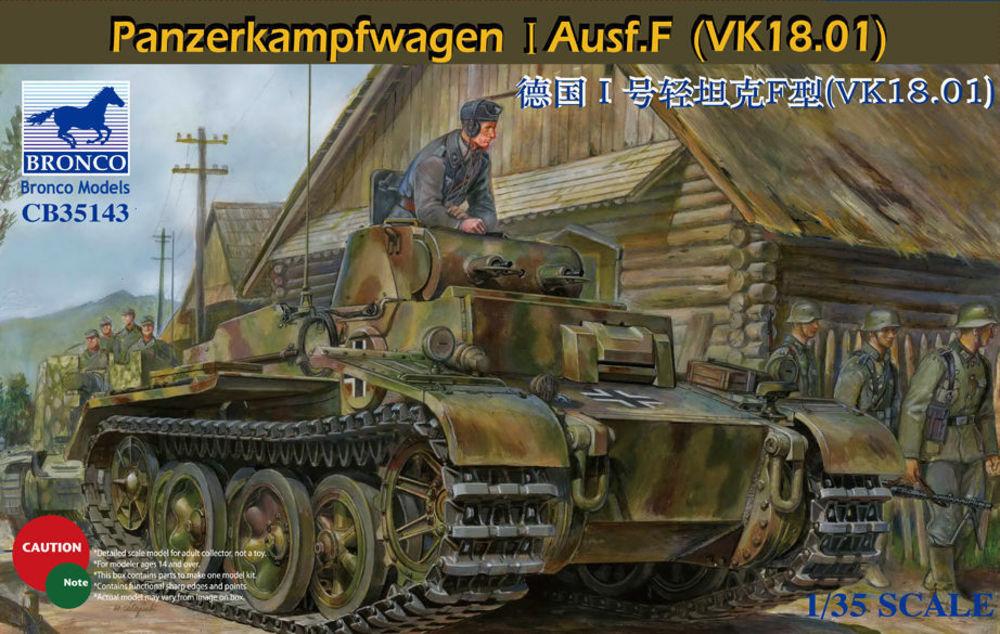 Panzerkampfwagen I Ausf.F(VK18.01) von Bronco Models