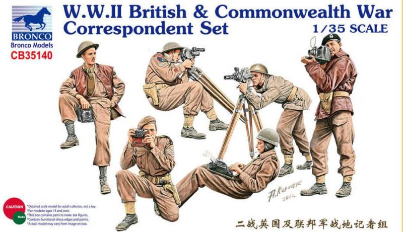 W.W.II British & Commonwealth War von Bronco Models