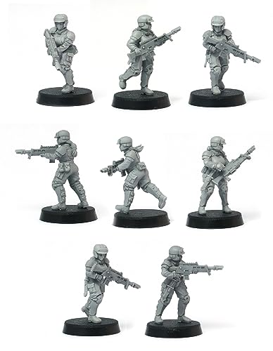 Brother Vinni Female Troopers, Soldiers, Alternative Miniatures for grimdark Wargames, 32mm, Resin von Brother Vinni