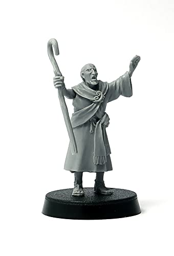 Brother Vinni Priest Miniature, Bronze Age, SAGA 28mm, Resin Figure, Grau von Brother Vinni