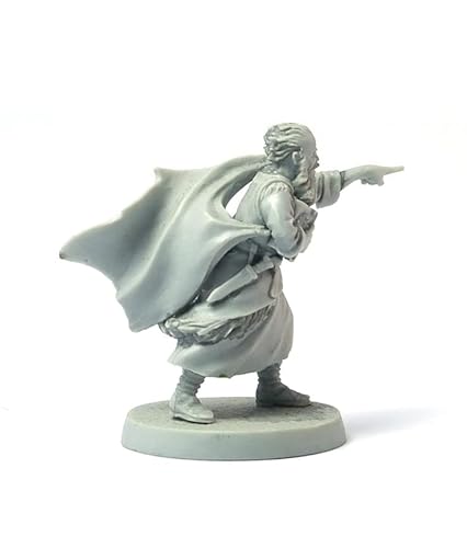 Brother Vinni St.Brendan, Priest, Monk Wargame Miniature SAGA 28mm, Resin, Grey von Brother Vinni