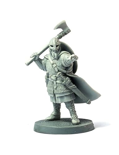 Brother Vinni Viking Warlord, Wargame Miniature SAGA 28mm, Resin, Grey von Brother Vinni