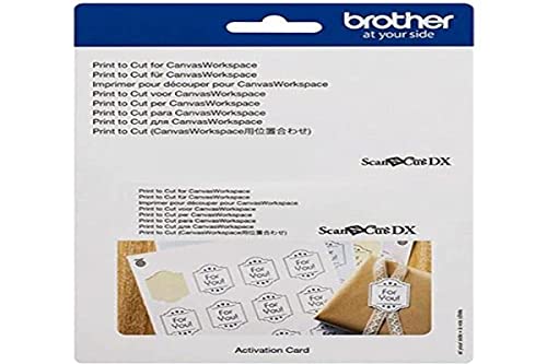 Brother CADXPRNTCUT1 Print to Cut-Aktivierungskarte-ScanNCut SDX von Brother