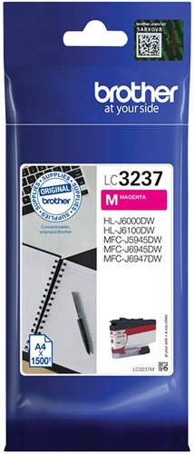 Brother Druckerpatrone LC-3237M Original Magenta LC3237M von Brother