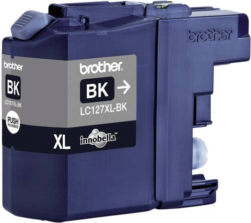 Brother Druckerpatrone LC-127XLBK Original Schwarz LC127XLBK von Brother