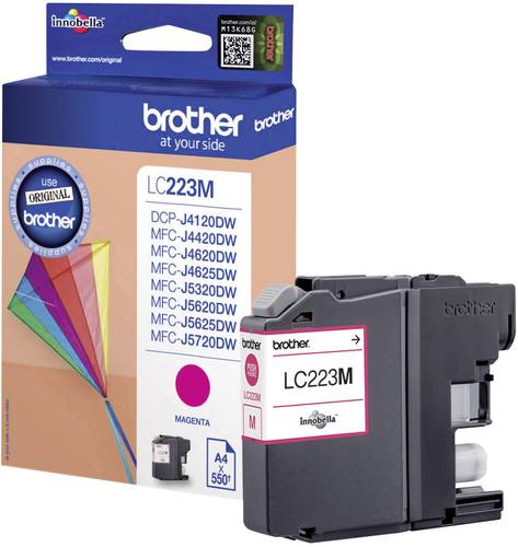 Brother Druckerpatrone LC-223M Original Magenta LC223M von Brother