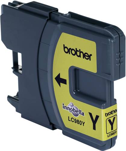 Brother Druckerpatrone LC-980Y Original Gelb LC980Y von Brother